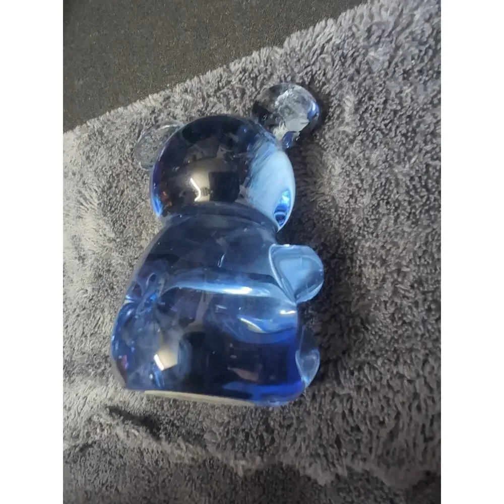 Lot: US Commemorative Fine Art Gallery COBALT BLUE Glass Koala 🐨 BEAR 3”